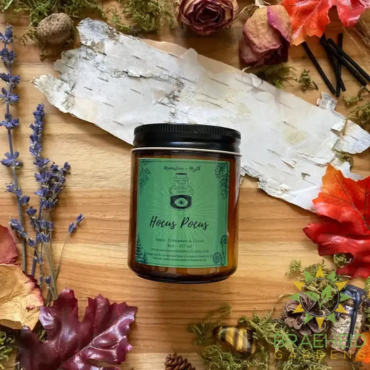 Hocus Pocus, 100% soy wax scented candle