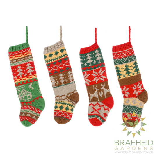 Knit christmas stockings in Sexsmith alberta