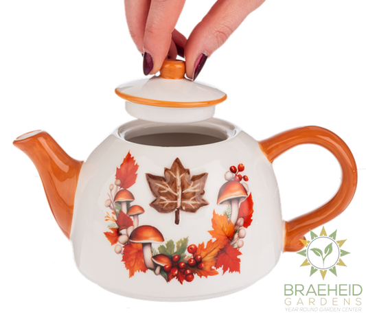 Fall Leaves Teapot & Mug Set (2 pc. set)