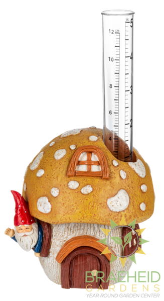 Gnome House w/ Rain Gauge