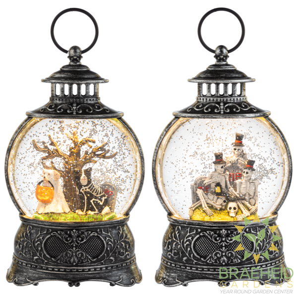 LED Light Up Spooky Shimmer Lantern