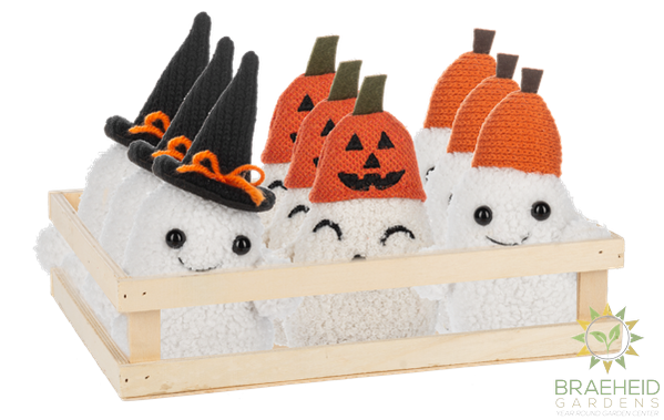 Happy Halloween Ghost Ornaments