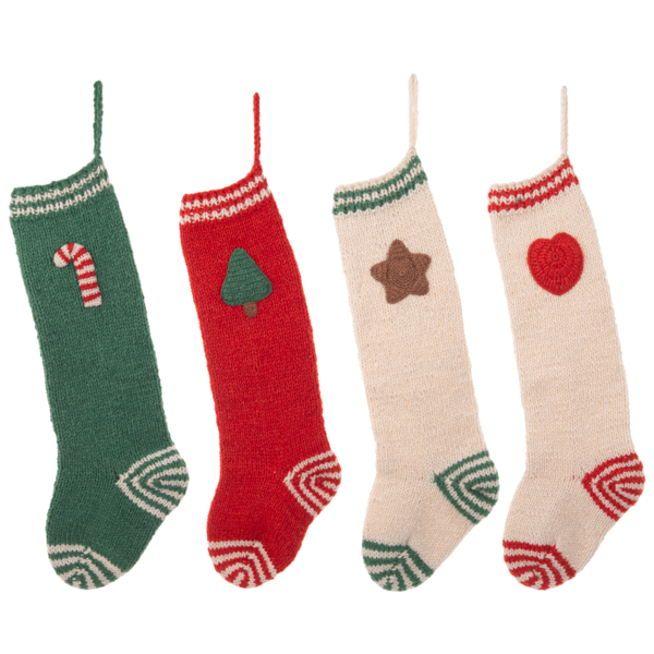 Knit Holiday Icon Stocking