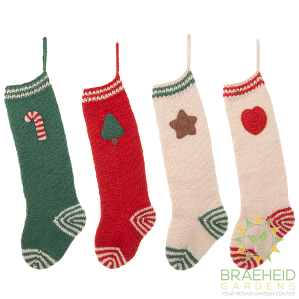Knit Holiday Icon Stocking