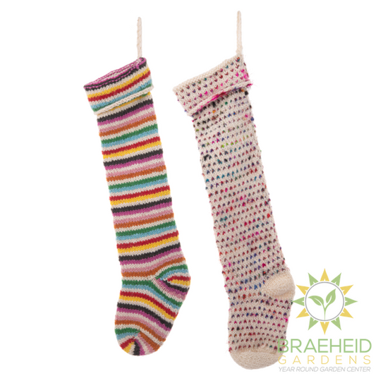 Knit Colorful Stocking