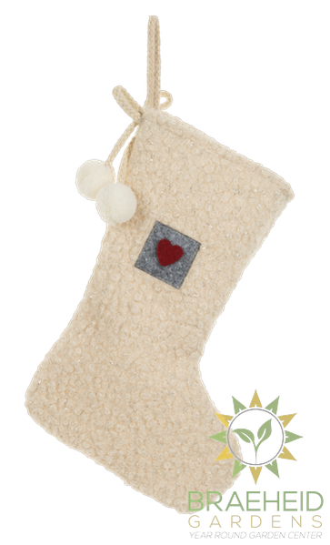 Knit Boucle Country Stocking
