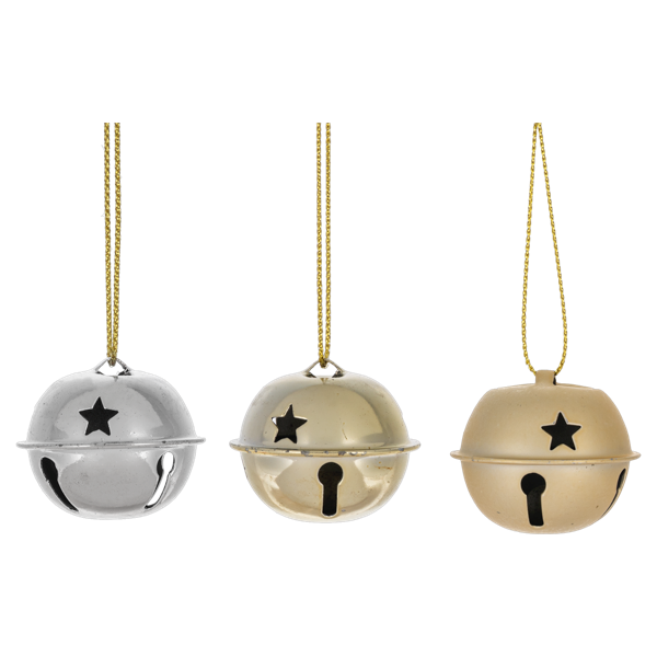 Jingle Bell Ornament Boxed Set (9 pc. set)