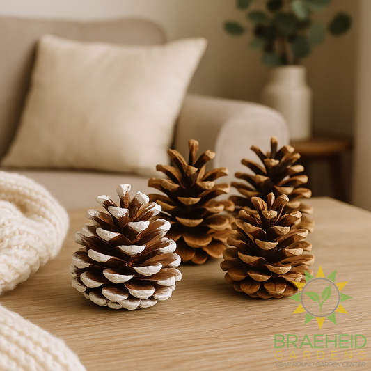 Pinecones - Natural & Frosted