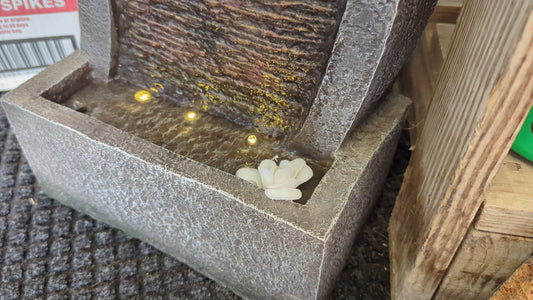 Waves Waterfall Fountain w/LED light