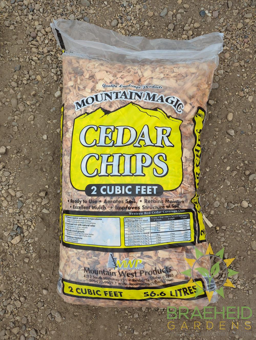 Western Cedar Chips