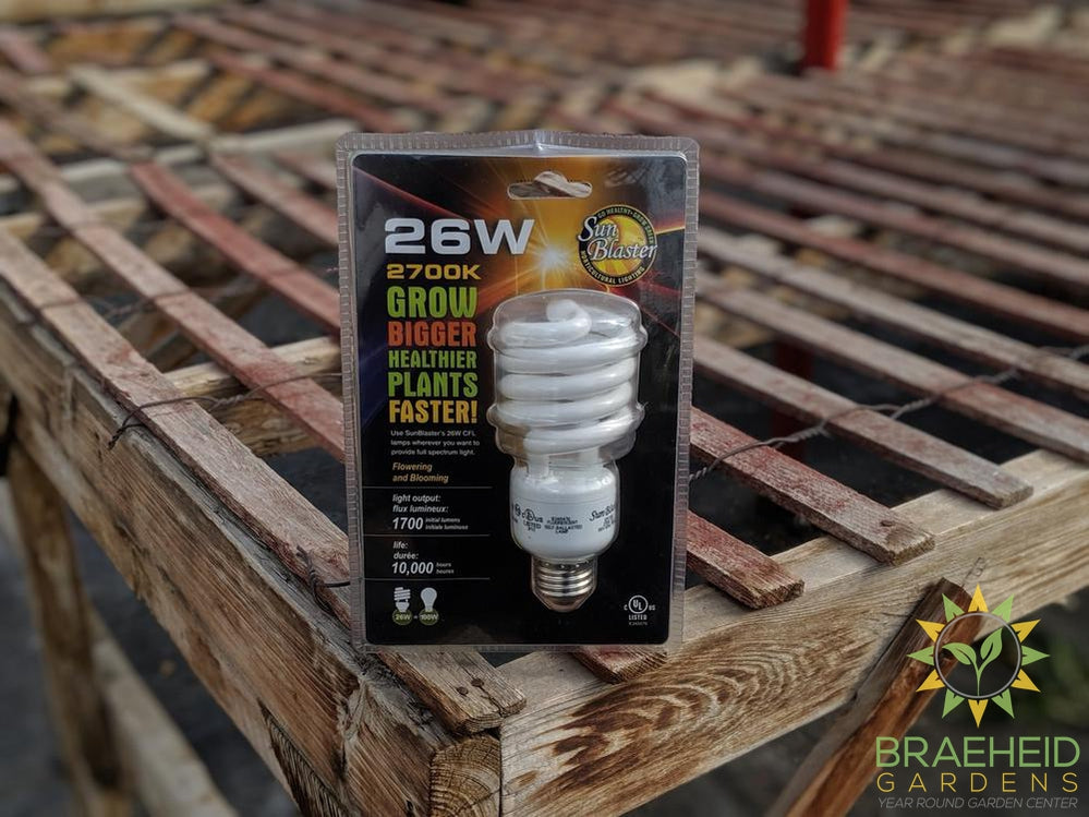 SunBlaster 26W Grow Bulbs