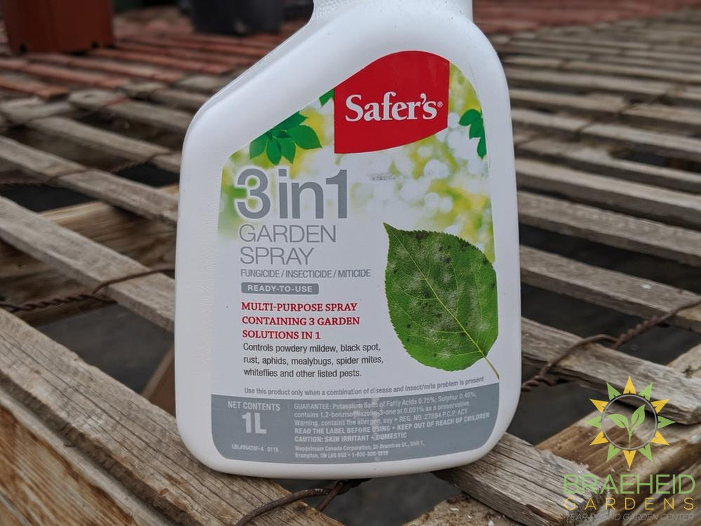 Safer's 3 in 1 Spray