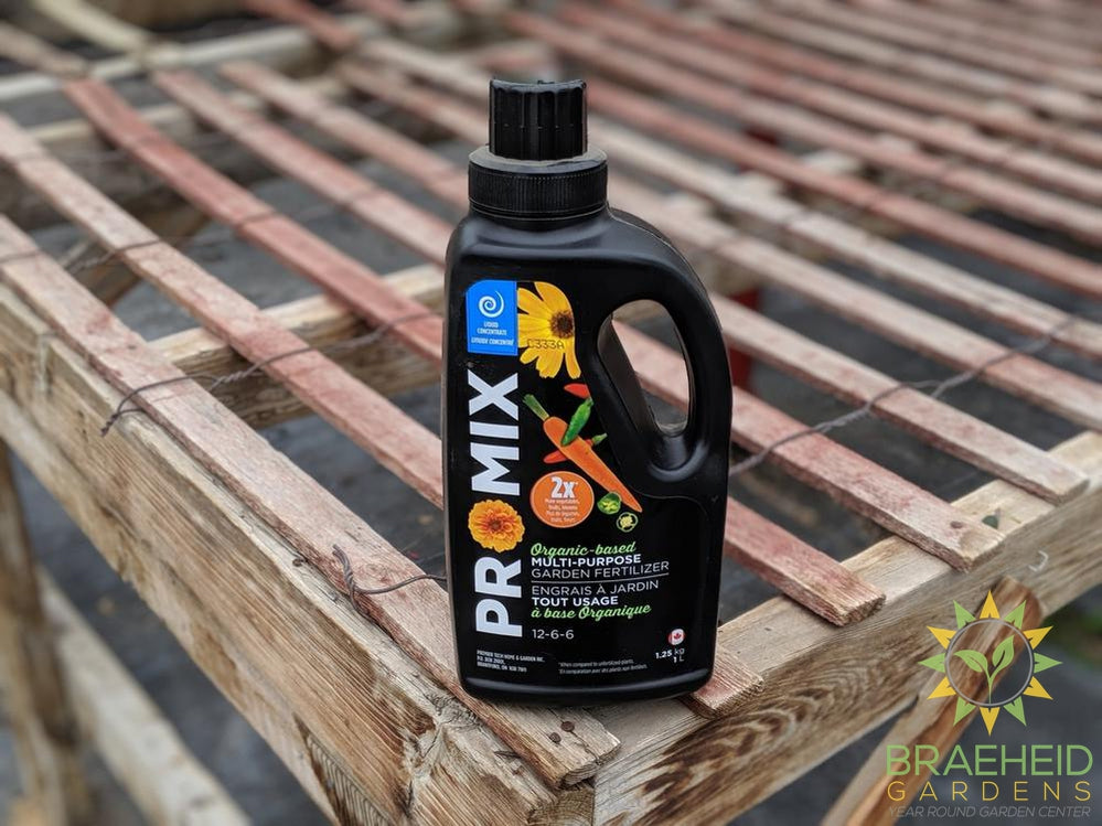 pro mix organic liquid fertilizer Pro-Mix Organic Fertilizer 12-6-6 – Braeheid Gardens Ltd