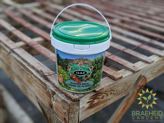 Gaia Green feather meal fertilizer online in Canada