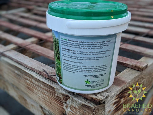 About gaia green Diatomaceous earth