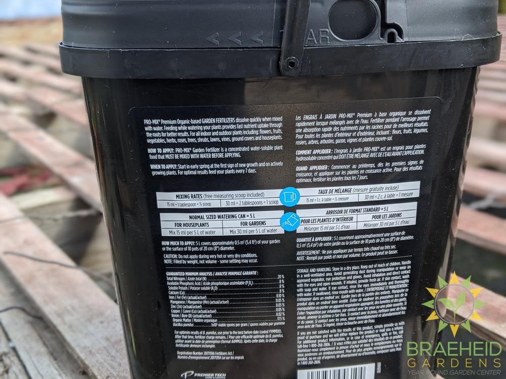 Pro-Mix Organic-based multi-purpose Garden Fertilizer