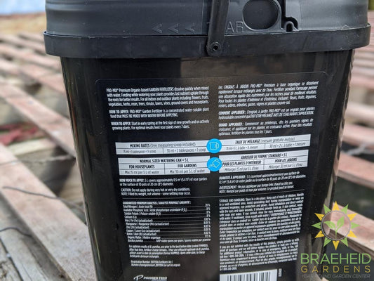 Pro-Mix Organic-based multi-purpose Garden Fertilizer