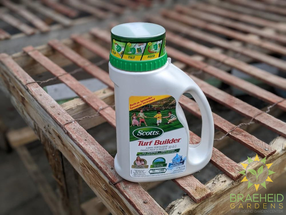 Scott’s turf builder 30-0-3
