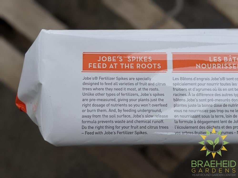 Jobes Fruit Tree Fertilizer Spike