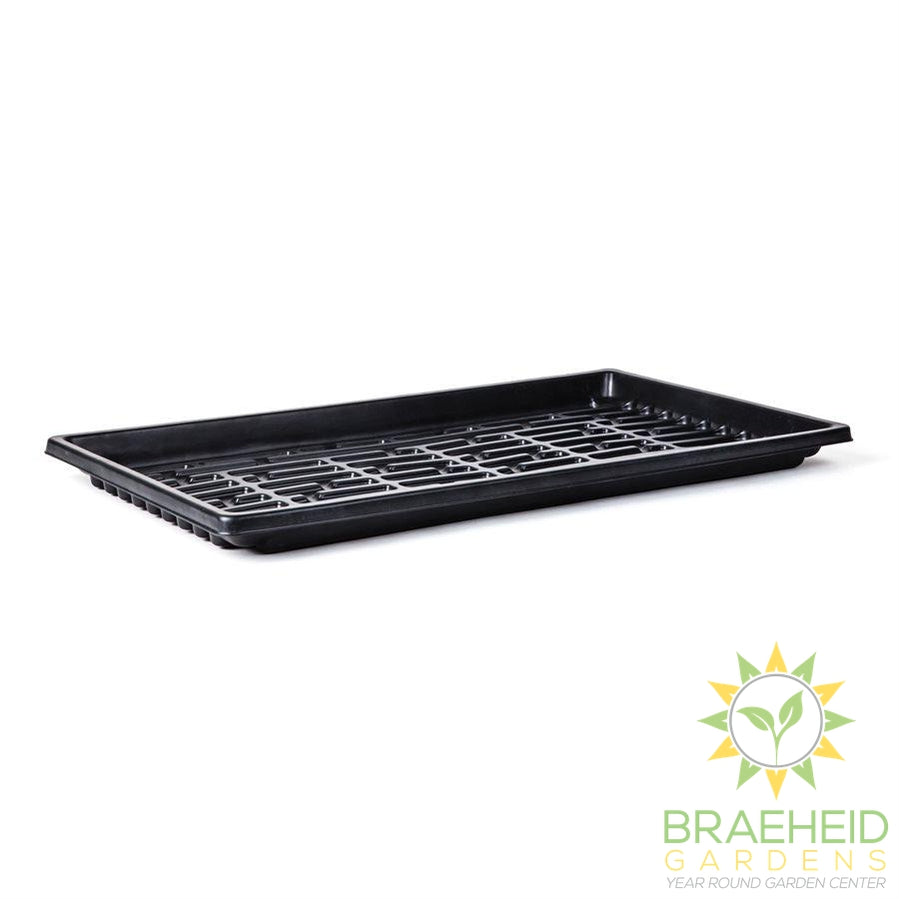 Prop Tray Microgreens - w/ Drainage Holes 1020 Black