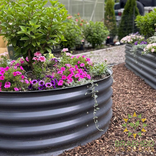 17" Tall Round Garden Bed Kit