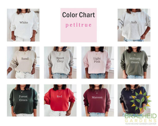 EMBROIDERED Ghost Crewneck Sweatshirt for Fall Sweater