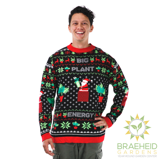 BIG PLANT ENERGY - Ugly Plantmas Sweater