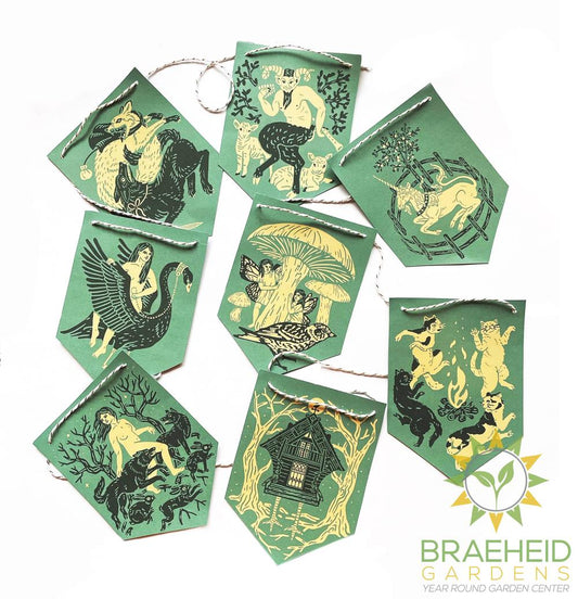 Deep Forest Folklore Paper Garland 