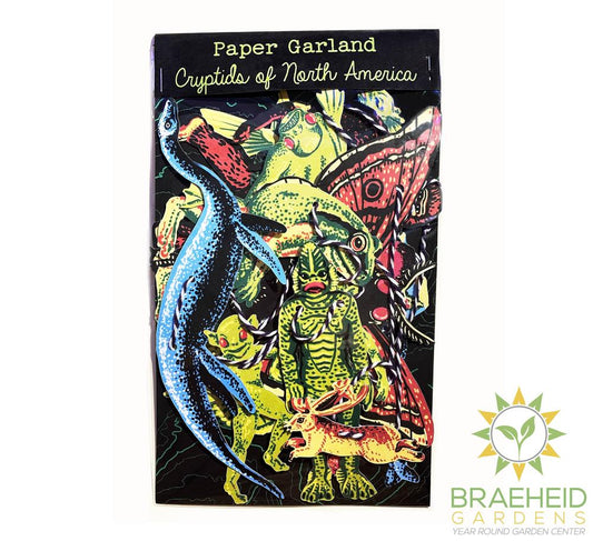 Cryptids of North America Paper Garland