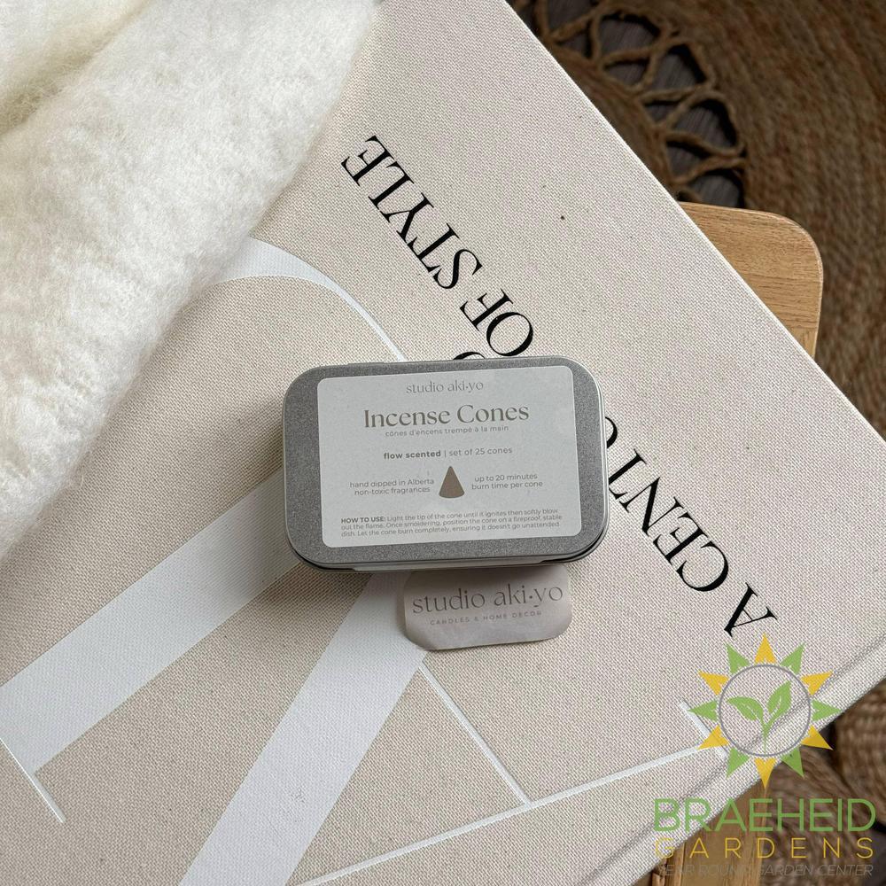 Flow Floral Champa Box of 25 Incense Cones | Hygge Home