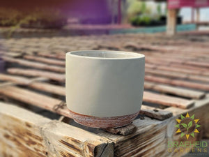 Emma Cement Pot with liner
