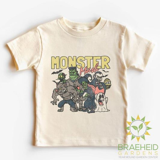 Kids Halloween Shirt Monster Graphic Tee For Toddler