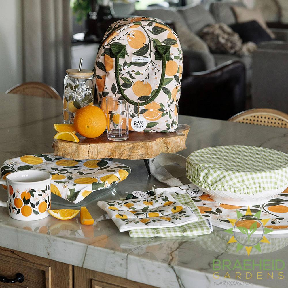 Orange Orchard Lunch Box