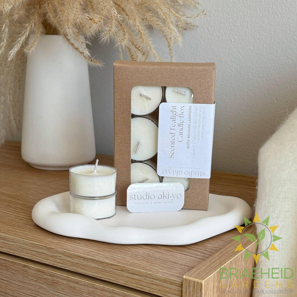 Pumpkin Chai Soy Tealight Candle Box | Fall Autumn Scent