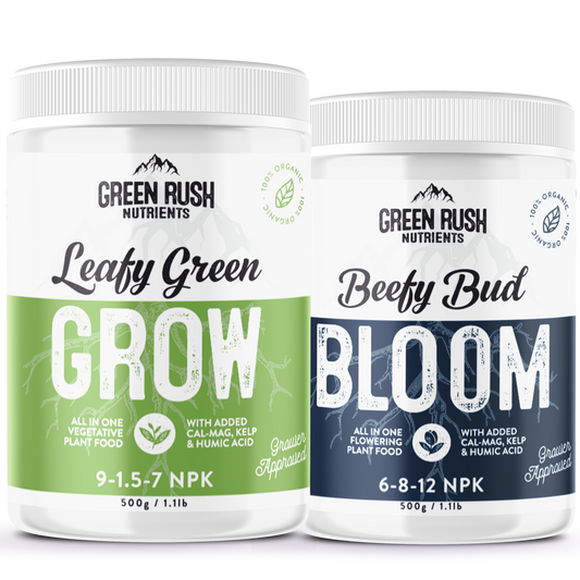 Veg To Harvest Pack: Leafy Green Grow & Beefy Bud Bloom Combo
