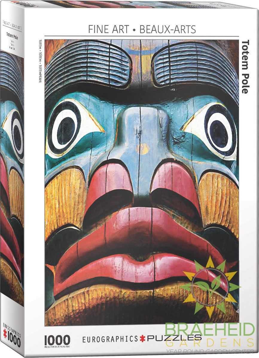 Totem Pole Comox Valley BC Puzzle