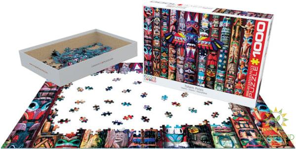 Canadian Totem Poles Puzzle