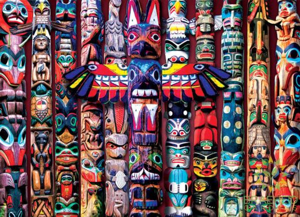 Canadian Totem Poles Puzzle
