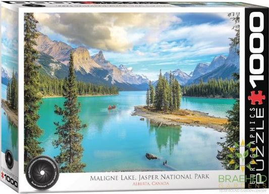 Maligne Lake, Alberta Puzzle