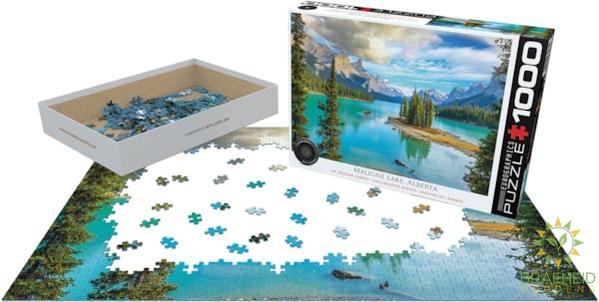 Maligne Lake, Alberta Puzzle