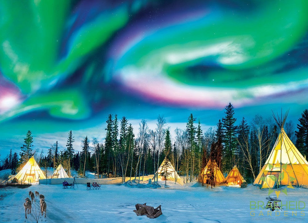 Northern Lights - Yellowknife Puzzle