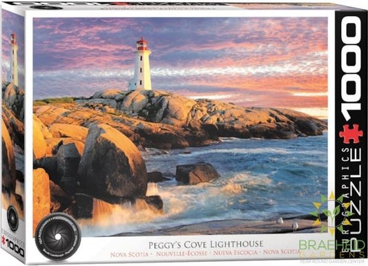 Peggy's Cove Lighthouse. Novia Scotia Puzzle