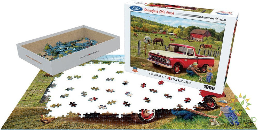 Grandpa's Old Truck Puzzle