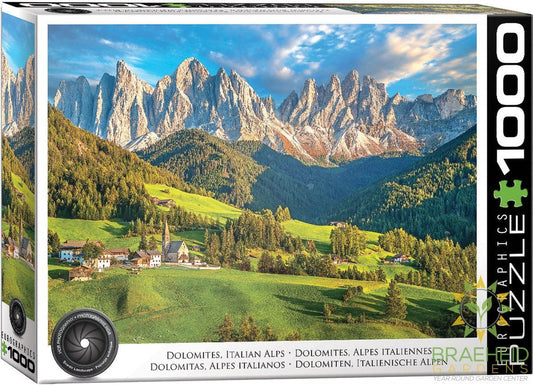 Dolomites Mountains Puzzle