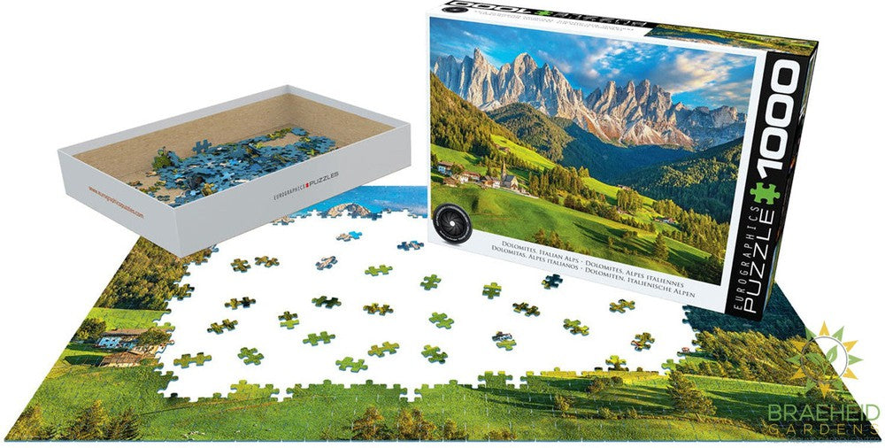 Dolomites Mountains Puzzle