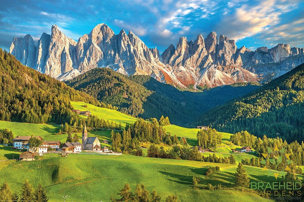 Dolomites Mountains Puzzle