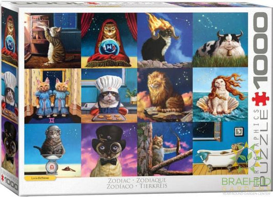 Zodiac Cats Puzzle
