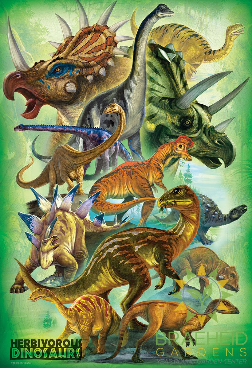 Herbivorous Dinosaurs Puzzle