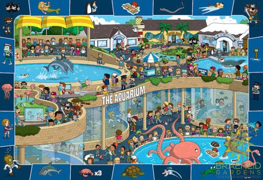 Crazy Aquarium Puzzle