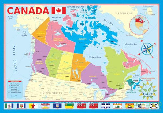 Map of Canada Puzzle